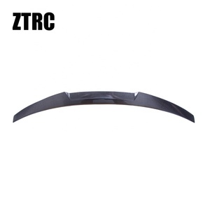 For B8 M4 Style Real Carbon Fiber Material <b>Rear</b> <b>Spoiler</b> Trunk Wing 2008-2011 - Product Image 3