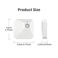 Interruptor de Control Remoto Táctil Inalámbrico, Transmisor RF de 315MHz 433MHz, Controlador de Luz LED Inteligente para el Hogar, Panel de Montaje en Pared