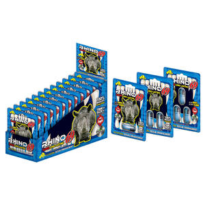 Paquete de Pastillas Rhino69 con Efecto Lenticular 3D Impreso Personalizado, con Cierre y Orificio para Colgar - Product Image 5