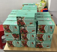 Thé détoxifiant Winstown L-iver 100% naturel, complément alimentaire à base de plantes biologiques, thé santé au Kudzu