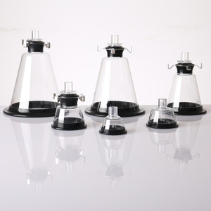 Canack VM-1 Eco-vriendelijke, eenmalig te gebruiken, transparante siliconen PVC kegelvormige anesthesiemasker voor dieren (honden & katten) - Product Image 3