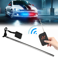 147Model 48SMD 5050 RGB Télécommande LED Knight Rider Lights, Lampe d'ambiance décorative, Feu de signalisation d'avertissement, Étanche