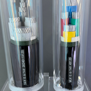 Prix direct usine Xlpe câble de noyau en aluminium <span class=keywords><strong>triphasé</strong></span> à quatre fils câble d'alimentation à noyau blindé en aluminium aérien extérieur - Product Image 1