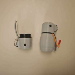 Đồ chơi mô hình lựu đạn nhựa điện tử độ nhạy cao loại 82, thiết bị huấn luyện ném bom bằng máy bay không người lái, dùng cho huấn luyện săn bắn - Product Image 2