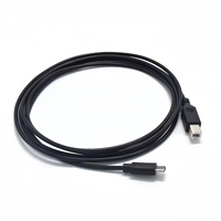 Kabel Printer Kecepatan Tinggi Tembaga Tipe C ke USB B untuk Transfer Data Ponsel dan Komputer