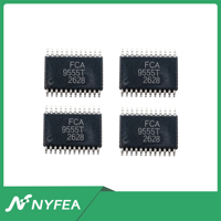 I/O Expander FCA9555T untuk Sistem Tertanam Manajemen Server Kontrol Industri I2C GPIO TSSOP-24 1.6V~5.5V IC Antarmuka