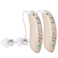 Aide auditive numérique rechargeable, tonalité réglable, meilleur amplificateur sonore, aide auditive portable pour personnes âgées malentendantes, aide auditive BTE