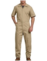 Pantalon de travail unisexe respirant et imperméable en polyester à manches courtes, résistant à l'usure pour atelier et usine, avec détection des aiguilles