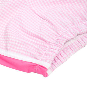 Pantaloncini sportivi da <span class=keywords><strong>bambina</strong></span> con lato bianco per bambini primavera estate pantaloni corti da <span class=keywords><strong>bambina</strong></span> Seersucker pantaloncini sportivi - Product Image 4