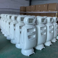 Cascos protectores para logística Robots y servicio público Androids Termoformado Armadura de resistencia al impacto
