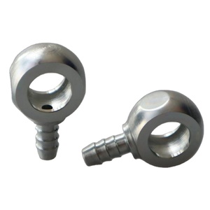 Raccords de tuyauterie et pièces usinées CNC sur mesure en acier au carbone et acier inoxydable pour <span class=keywords><strong>banjo</strong></span> à raccord et <span class=keywords><strong>banjo</strong></span> soudé, pièces automobiles - Product Image 2