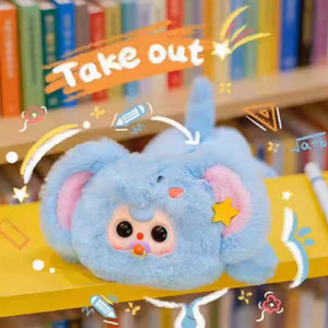 Boîte mystère en peluche Baby Three Pen Case, jouet tendance, poupée mignonne, décoration en peluche, porte-clés, cadeau adapté à la décoration de bureau - Product Image 4