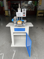 Machine automatique de gaufrage et d'estampage à chaud pneumatique pour chaussures en cuir/sacs/couvertures de livres