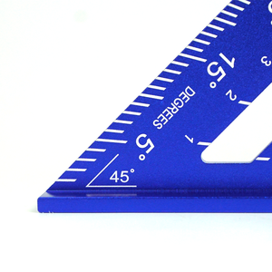 Règle carrée professionnelle en alliage d'aluminium, taille personnalisable, portable, pour <span class=keywords><strong>menuisier</strong></span>, bricolage industriel - Product Image 6