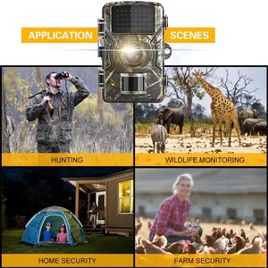 Caméras de surveillance extérieures pour la sécurité, étanches IP66, 1080p, pour la chasse à la faune, la surveillance - Product Image 6
