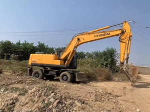 Excavadora de alto rendimiento y gran venta HYUNDAI 210w-7, excavadora de Corea usada, excavadora de ruedas usada, excavadora Hyundai 210 usada a la venta - Product Image 3