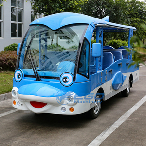 Autobús Turístico Eléctrico de 14 Plazas, 72V, Precio de Fábrica, Vehículo de Turismo, Autobús de Transporte Tipo Caricatura - Product Image 3