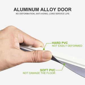 Burlete en T personalizable de PVC/Silicona para puertas, tira de sellado para el marco lateral de la puerta, vidrio de ducha y huecos - Product Image 4