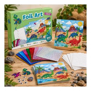 Toy Store Foil Picture Set Combines <b>Large</b> Retail <b>Box</b> Glitter Films Character Cutouts Home Activity for Boys Girls - Product Image 6