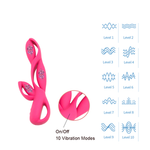Vibrador de Silicona de Grado Alimenticio, Inalámbrico, Personalizable en Color, Resistente al Agua IPX7, con 10 Frecuencias para Mujeres - Product Image 5
