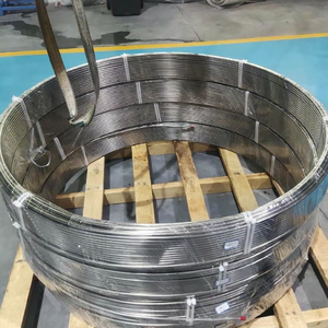 Tavlı 304 dikişsiz paslanmaz çelik bobin tüp 1/4 "<span class=keywords><strong>OD</strong></span> X 0.035" duvar, parlak kaplama, soğutma ve HVAC sistemleri için - Product Image 4