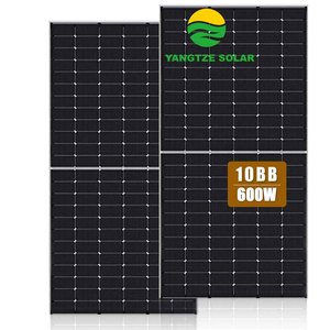 แผงโซลาร์เซลล์ Solar Europe Warehouse 600W 10BB สำหรับระบบโซลาร์เซลล์ประสิทธิภาพสูง YS600M-144 600w สำหรับการจัดเก็บพลังงาน - Product Image 2