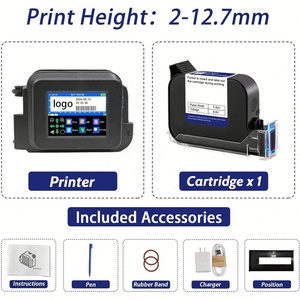 Imprimante jet d'encre TIJ haute résolution adaptée à l'impression de dates et de codes sur divers matériaux - Product Image 4