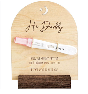<span class=keywords><strong>Annonce</strong></span> de <span class=keywords><strong>grossesse</strong></span> surprise pour bébé 2025, test de <span class=keywords><strong>grossesse</strong></span>, souvenir en bois, livraison directe - Product Image 5