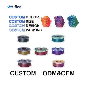 طابعة حرير دي ثلاثية الأبعاد من الحرير-دي خيوط حرير-دي أرجواني + أخضر (من النايلون) متوافقة مع النموذج الاقتصادي - Product Image 4