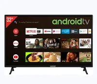 Weier de 32 pulgadas de pantalla plana LCD LED Full-HD TV Android9.0 televisores inteligentes