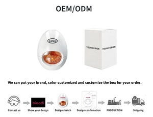 Sang Trọng Tự Nhiên Muối Đá Pha Lê Độ Ẩm Trứng Hình Điện/Tự Động USB Khuếch Tán Hương Liệu Cho Khách Sạn Trang Trí Xe - Product Image 3