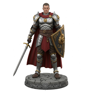 Statuetta Modello in Resina PVC 3D Personalizzata Serie Cavaliere Occidentale Collezione - Product Image 5