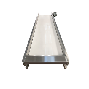 Kommerzielle automatische <span class=keywords><strong>PVC</strong></span>-Förderband maschine aus Edelstahl mit Lebensmittel qualität - Product Image 4