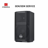Altavoz Activo de Plástico con Batería HYANKA E-B10 de 10 Pulgadas, Audio DSP, USB, FM, TWS, Entrada para Micrófono y Guitarra, 150W RMS