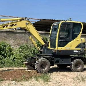 Venta caliente Usado Hyundai 60W-9 Excavadora Horas bajas 60W-9 210W-9 Excavadoras usadas Hyundai R60W Mini Excavadoras - Product Image 1