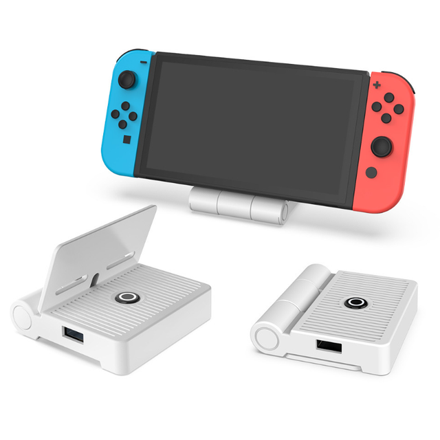 Folding Charging Dock Base 4K TV HD MI Adapter for Nintendo Switch Video Games Converter TV Docking Stand Game Accessories