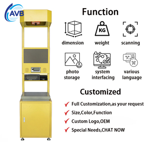 Renkli Statik Dws Boyutlandırma Tartım Terazisi Tarama Sistemi, Kutu Boyut Kontrolü Bilgileri ve Resim Depolama Özelliğiyle - Product Image 1