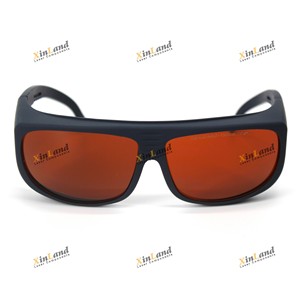 CE Certified EN207 Security Laser <strong>Glasses</strong> with 532nm <strong>Shielding</strong> Polycarbonate Lens Material Computer Working Frame Goggles - Product Image 1