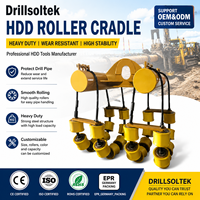 2026 Drillsoltek HDD Pipe Roller Cradle: Сверхмощная опора для буровых труб для бестраншейного бурения