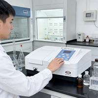 Spectrophotomètre UV-Vis BRT-1200UV 200-1000 nm pour laboratoire médical, équipement de niveau d'entrée, précision de 2 nm, largeur de bande de 4 nm