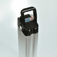 Batterie au lithium Silverfish pour vélo électrique 48V 12.8AH, installation sur tube diagonal, batteries amovibles avec chargeur 2A