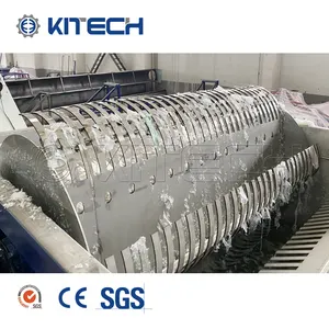 Plastic Machine Recycle PP PE Flakes Washing Machine For Plastic Recycling Washing Floating Tank