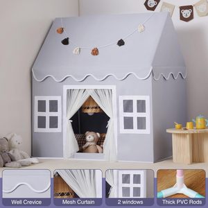 Casa de Juegos para Niños Pequeños, Gran Carpa de Juegos Interior para Niños y Niñas, Regalo de Cumpleaños - Product Image 1