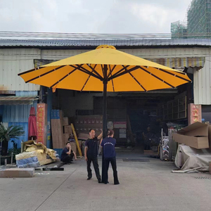 <span class=keywords><strong>Sombrilla</strong></span> Grande de Aluminio con Poste Central para Restaurante, Cafetería, Hotel, 4x4m, 5x5m, 6x6m, <span class=keywords><strong>Sombrilla</strong></span> Comercial Grande para Patio, Jardín, <span class=keywords><strong>Cuadrada</strong></span> - Product Image 6