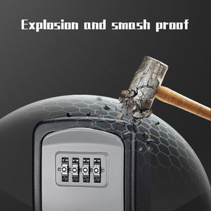 Small Safe <b>Box</b> Key Portable Combination <b>Lock</b> <b>Box</b> Password Key Storage <b>Box</b> for Real Estate and Property Management - Product Image 2
