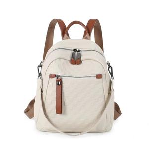 Mochila AndoBag para Mujer, de Cuero Vacuno Genuino, con Doble Cierre, para Viaje, Modelo 8278-2 - Product Image 6