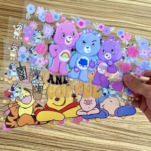 Lavable Durable PET UV Transfert Crystal Label Cross-Border Mass Gallery Selection Film AB Étanche pour DTF Glass Pen Sticker - Product Image 5