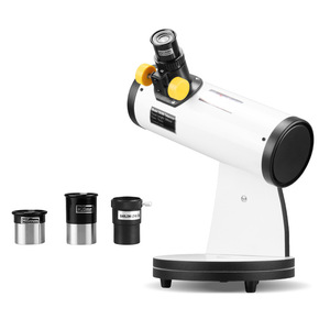 Telescopio reflector de 76 mm de diámetro de objetivo para observación astronómica, regalo para niños amantes de las estrellas - Product Image 1