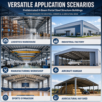 Structure en acier préfabriquée sur mesure, conception CAD, bâtiment en acier léger pour entrepôt, atelier, hangar, hangar de stockage