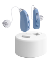 Appareil auditif rechargeable numérique BTE pour seniors, réduction intelligente du bruit, amélioration de la voix, design BTE confortable